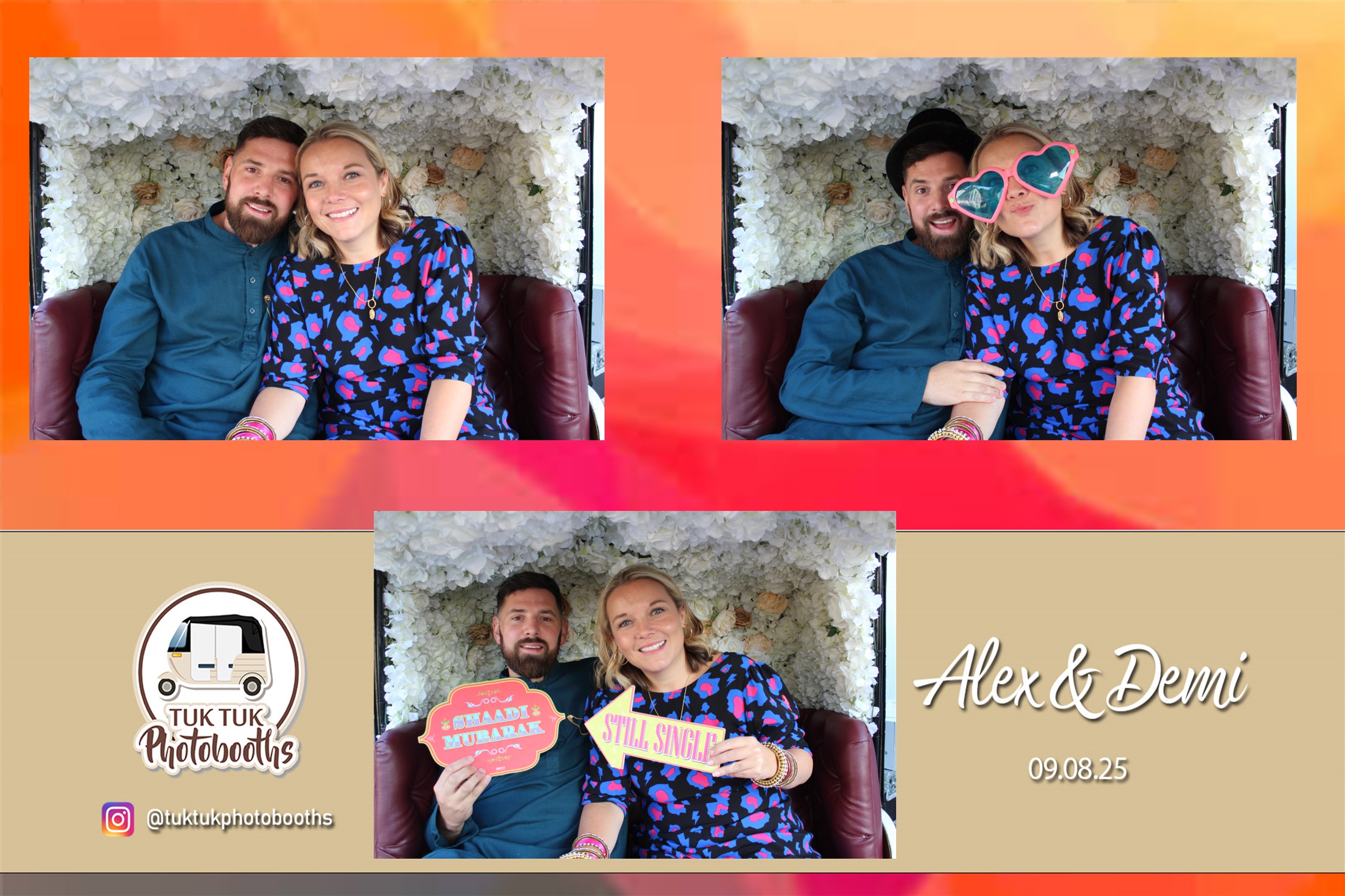 wedding photobooth guests